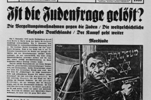 Das NS-Hetzblatt "Der Stürmer" forderte schon früh die Lösung der "Judenfrage"
