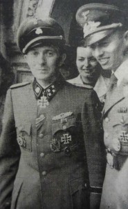 Hermann Buchner (l.) mit Kreisleiter Erich Höllfritsch